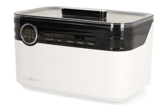 Nedis Ultralyd Smykker Cleaner | Nettstrøm drevet | 220 240 V AC 50/60 Hz | Euro / Type-C CEE 7/16 | Hvit | Plast