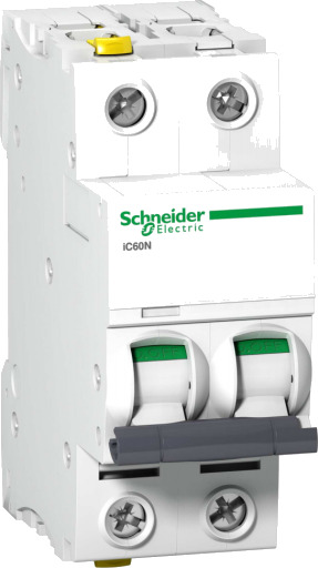 Strømbryter iC60N D 2P 32A 6KA