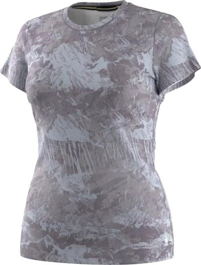 Smartwool Women"s Merino Short Sleeve Tee Boxed Purple Storm Mountain XL