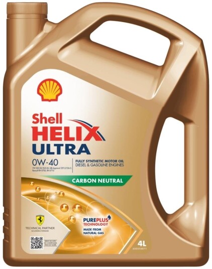 Motorolje SHELL HELIX ULTRA 0W40 4L