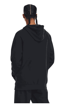 Under armour UA Rival Fleece Logo HD hettegenser herre Svart L Under armour UA Rival Fleece Logo HD hettegenser herre Svart L