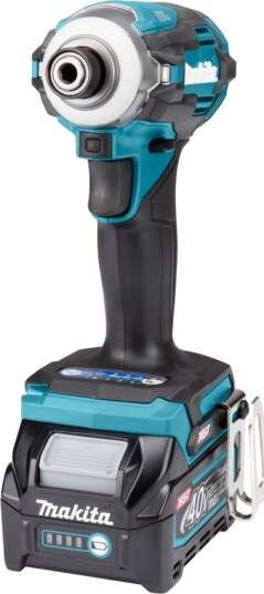 Makita Slagskrutrekker TD001GD201 40 v, Blå/Svart, 2 × 2.5 ah Li-Ion Batterier (XGT)