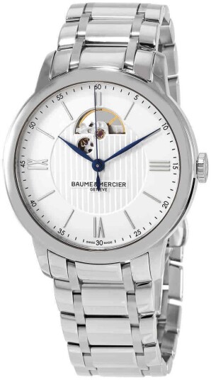 Baume & Mercier Herreklokke M0A10525 Classima Sølvfarget/Stål
