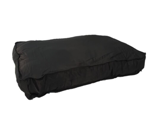 Akudim A/S Akudim Hundepute Sort 100X70X10 cm Permethrin Behandlet