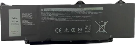 Coreparts Batteri Til Bærbar Pc Tilsvarer: Dell R73tc 11,4 V Litiumpolymer 4736 Mah 54 Wh MBXDE-BA0284