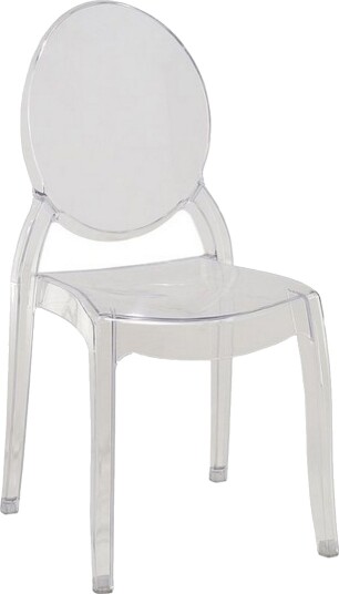 Merton Stol 2-pk - Transparent