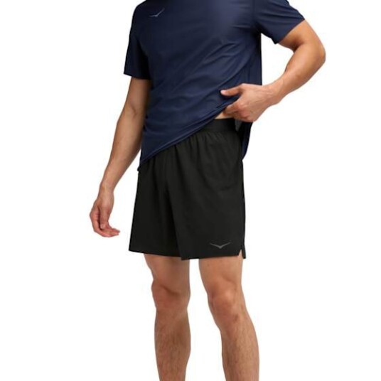 Hoka Glide 7" Short 2in1 Herre Blk/Black S