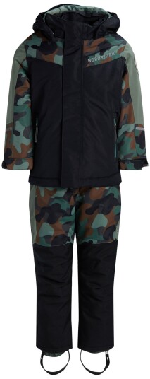 Nordbjørn Lech Skisett Anthracite/Camo Splash Classic 110
