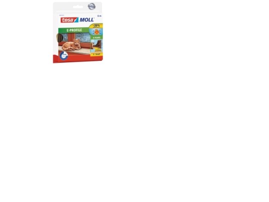 Tesa Gummipakning 9Mm E Profil Brun 6M 0546323