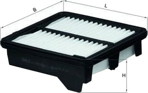Luftfilter MAHLE ORIGINAL LX 2693 Luftfilter MAHLE ORIGINAL LX 2693