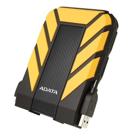 A-Data HD710P 2TB Ekstern Harddisk med USB 3.2 Gul