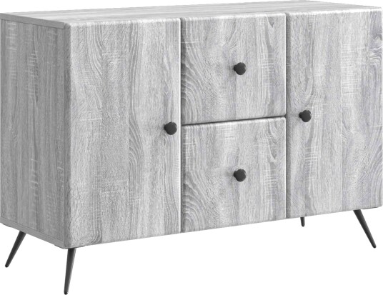  Serviesskap Grå sonoma 89 x 34,5 x 60 cm Konstruert tre