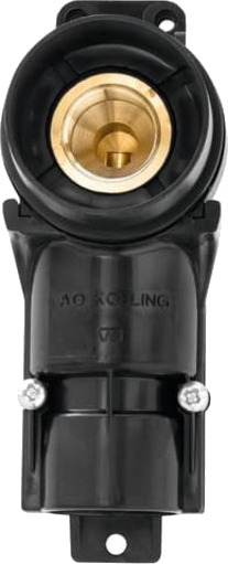 15 mm x 1/2" AO rød koblingsboks enkel