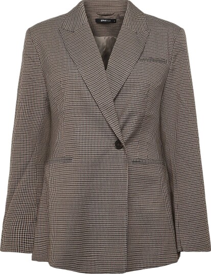 Gina Tricot Shaped Tie Blazer - CHECK (9040) - XS