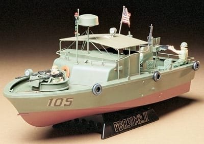 Tamiya 1/35 U.S. Navy PBR 31 Mk.II Patruljebåt Modellbyggesett Tamiya 1/35 U.S. Navy PBR 31 Mk.II Patruljebåt Modellbyggesett
