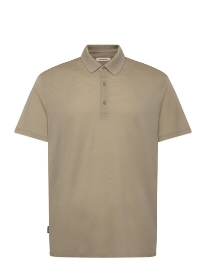 Icebreaker M Mer 150 Tech Lite Iii Ss Polo Beige S