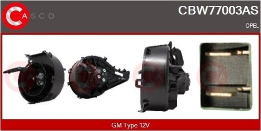 Kupévifte CASCO CBW77003AS Kupévifte CASCO CBW77003AS