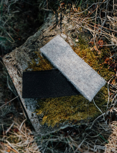 COLD Wool Headband   Black   ONE SIZE