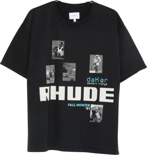 Rhude Herre Topper Svart M, Rhude Herre Topper Svart M,