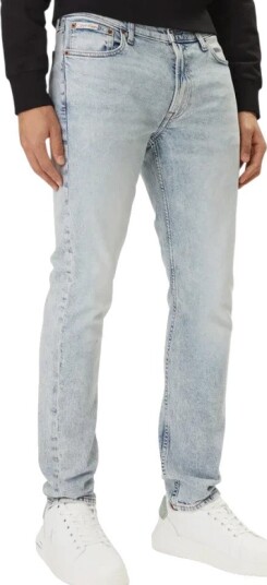 Calvin Klein Jeans Slim Taper Marbled Beacon Jean Blue 32 x 32