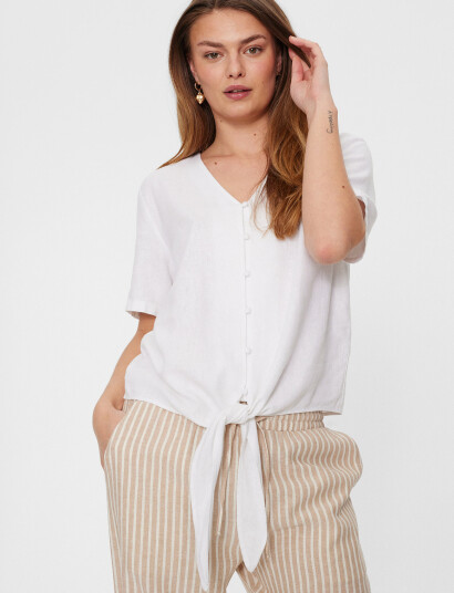FREE/QUENT Blouse - White - XS