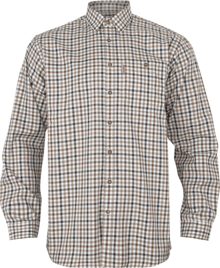 Härkila Milford Shirt Men Blue/Beige Check XL