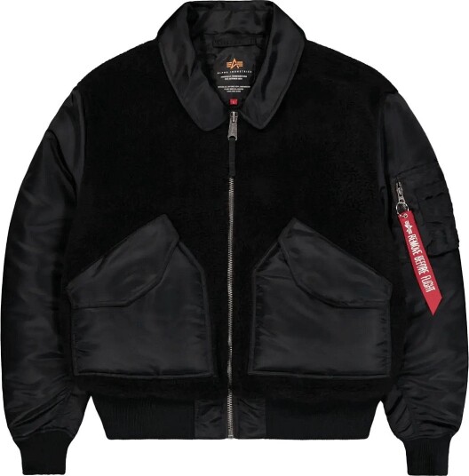 Alpha Industries Cwu 45/P Teddy Mod   Black   M