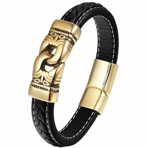 Armbånd "Sparkz" Imt. lær