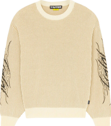 Iuter Herre Strikkevarer Beige XL,