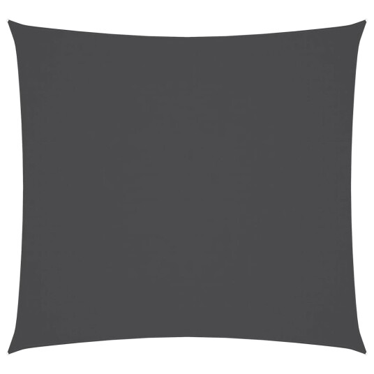 vidaXL Solseil oxfordstoff kvadratisk 4,5x4,5 m antrasitt