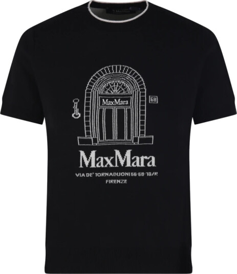 Max Mara Dame Topper Svart M, Max Mara Dame Topper Svart M,