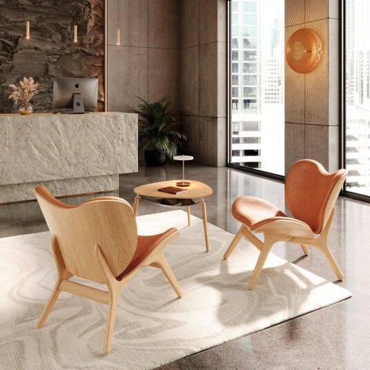 Umage A Conversation Piece Lounge stol Oak/Dunes Rost Umage A Conversation Piece Lounge stol Oak/Dunes Rost