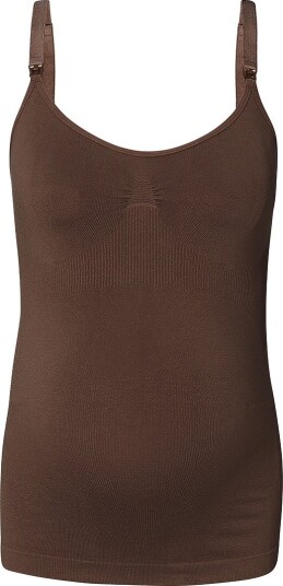 Noppies Evi Seamless Nursing Top   P664 COFFEE BEAN   XL\XXL