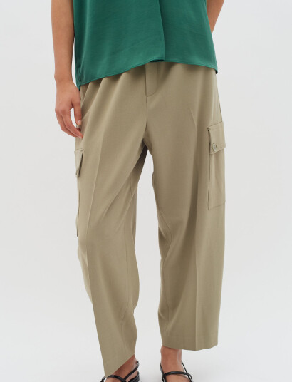 InWear Teoneiw Pant - Khaki green - 38 InWear Teoneiw Pant - Khaki green - 38