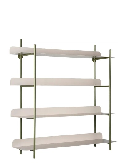 Leitmotiv Wall Rack Reina Cuatro Green H60CM Leitmotiv Wall Rack Reina Cuatro Green H60CM