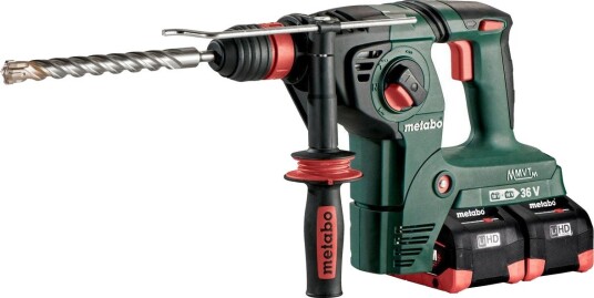 Metabo Borhammer 36-18 LTX 32 2 × 18 v, 4 × 8,0 ah Lihd, 3,1J 5 Meisler