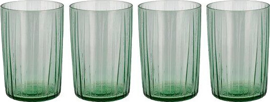 Bitz Kusintha vannglass 28 cl 4 stk grønn