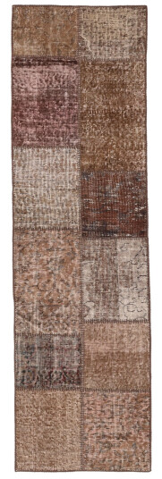 Håndknyttet. Opphav: Turkey Patchwork Turkiet 60x200
