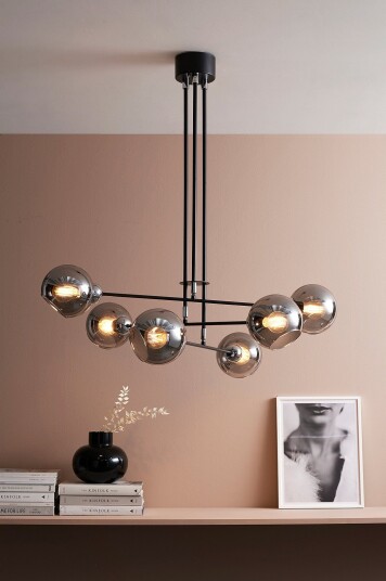 Ellos Home Taklampe Cooper Svart Ellos Home Taklampe Cooper Svart