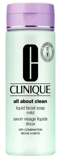Clinique All About Clean Liquid Facial Soap Mild cleanser - Very dry t