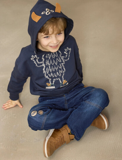 Minymo Sweatshirt Ls Navy 116