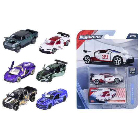 Majorette Lekebil Showroom Deluxe Assortert 7,5cm