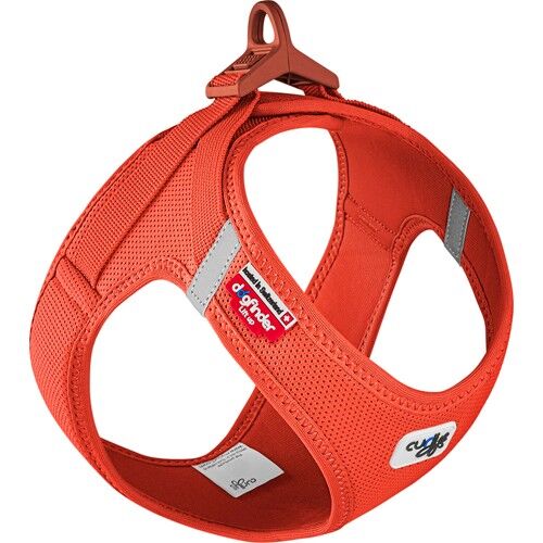Curli Air-Mesh Hundesele Clasp Vest M - Oransje