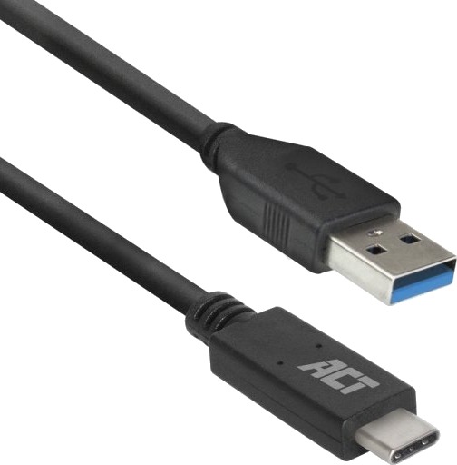 Act Ac7417 Usb-Kabel 2 M Usb 3.2 Gen 1 3.1 Gen 1 Usb C Usb A Svart