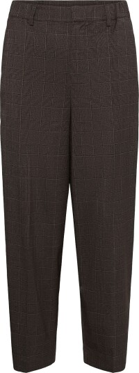 Kaffe Kalenora 7/8 Pants DARK GREY CHECK 46