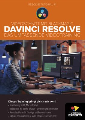 Tutorial Experts DaVinci Resolve-Videotraining
