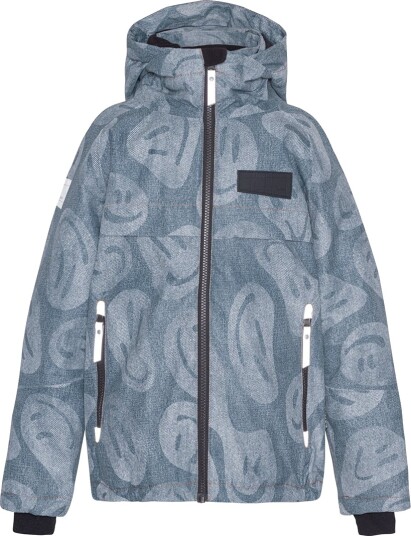 Molo Vinterjakke Castor Denim Swirley Molo 4 år (104) Vinterjakke Blå