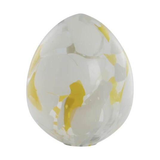 Lene Bjerre Murina dekorasjonsegg 30 cm White-mellow
