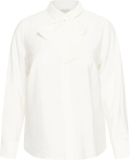 Kaffe Curve Kcgila Shirt - White - 44 Kaffe Curve Kcgila Shirt - White - 44