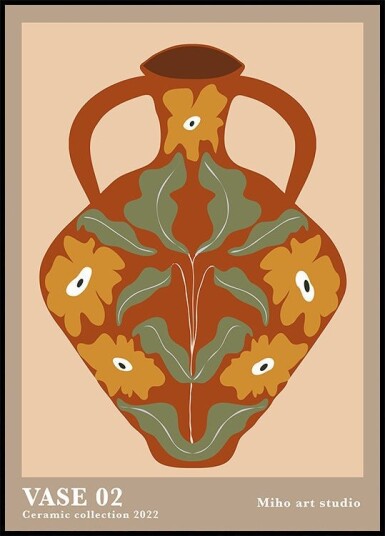 Vase 2 Plakat Plakat / 100x150cm Vase 2 Plakat Plakat / 100x150cm